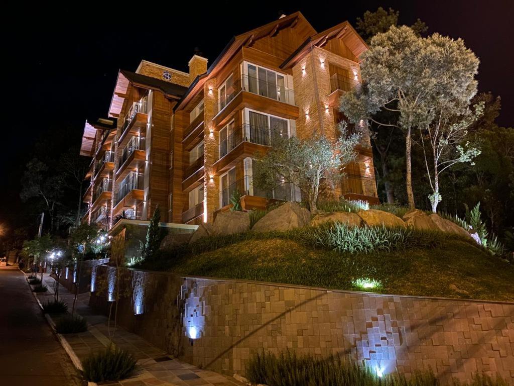 Appartamento Alpes Da Montanha Gramado Proximo Ao Centro Locacao De Temporada Esterno foto