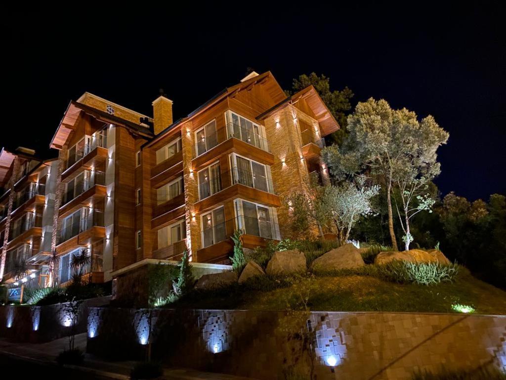 Appartamento Alpes Da Montanha Gramado Proximo Ao Centro Locacao De Temporada Esterno foto